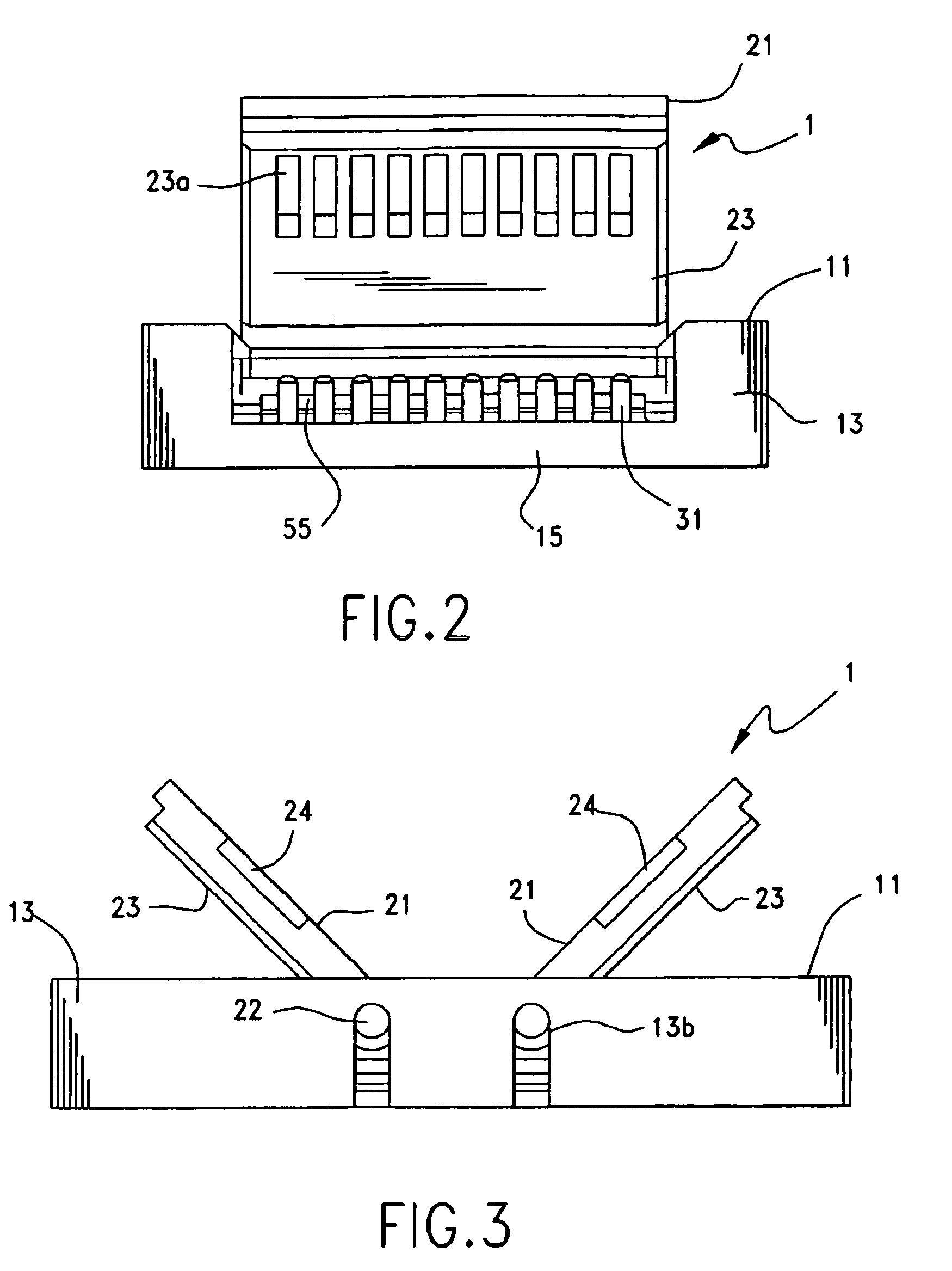 Relay connector for flexible cables