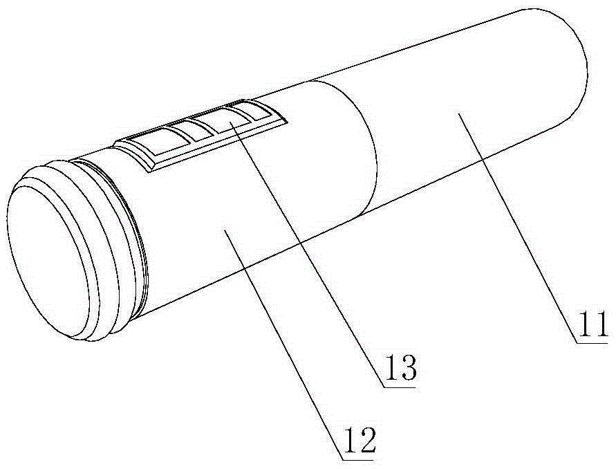 Hollow axle ultrasonic flaw detector