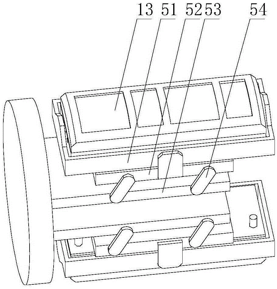 Hollow axle ultrasonic flaw detector