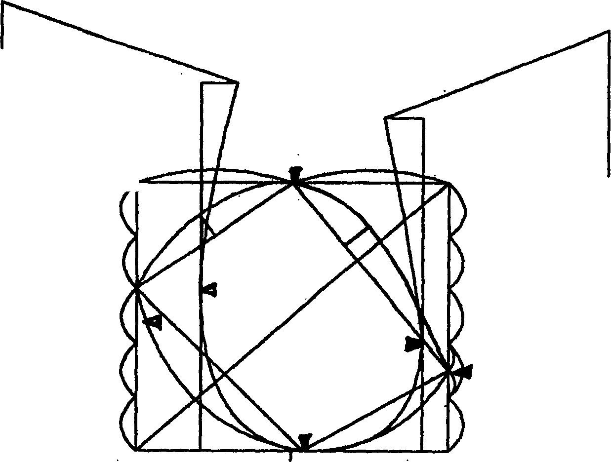 U-shape seven-notch sleeve-matching method