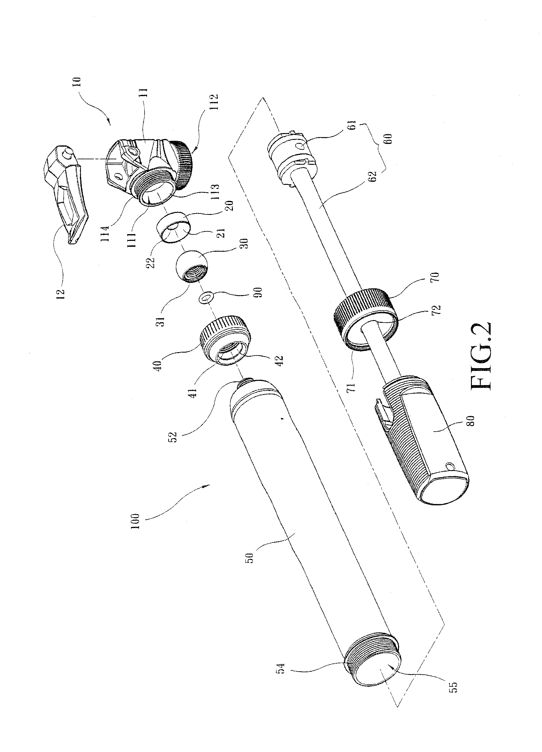 Bicycle Pump with Universal Head