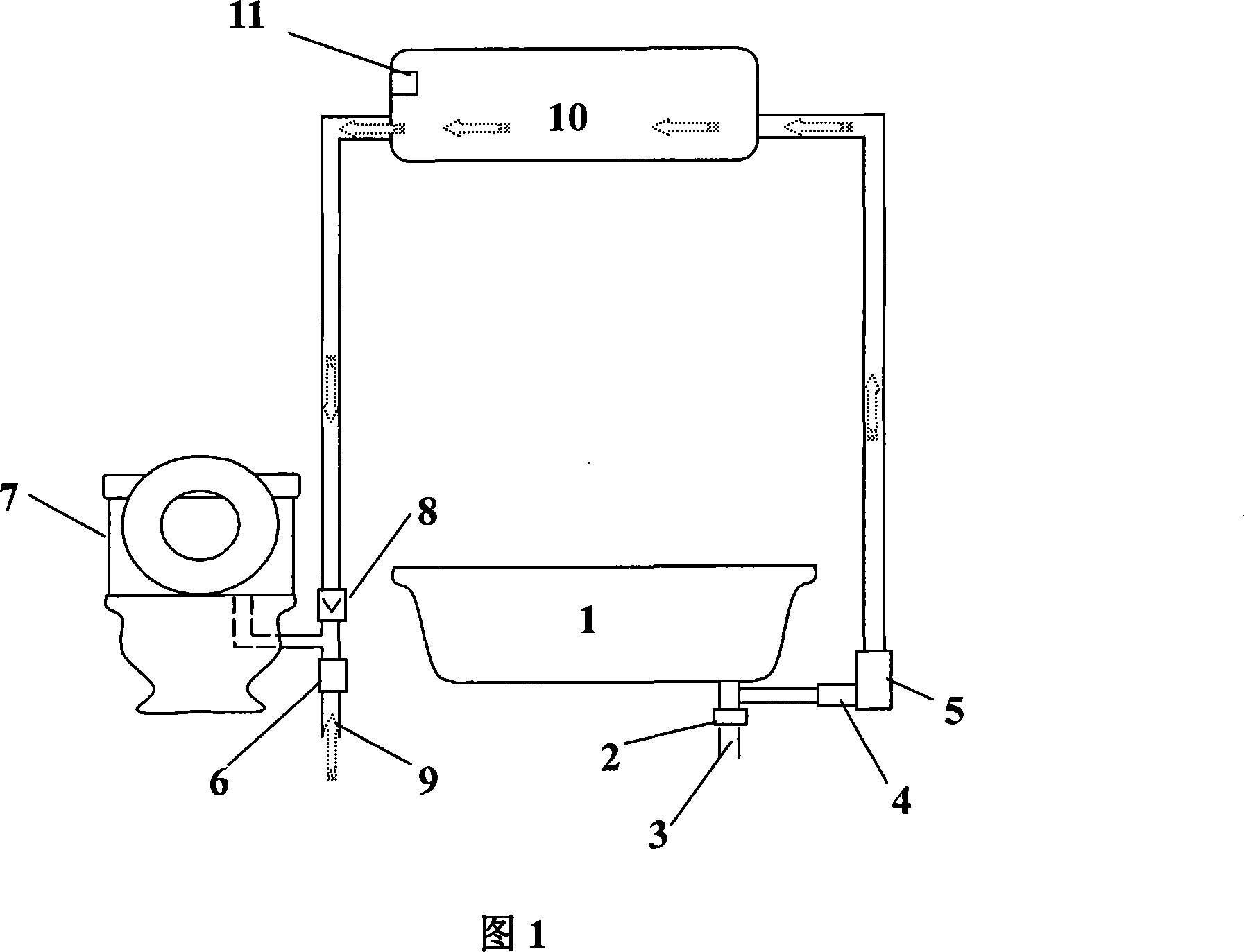 Domestic water-storage apparatus