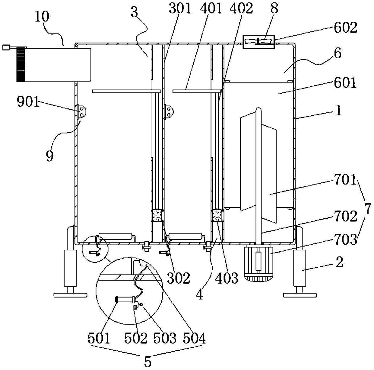 Steam circulating energy storage system for water thermal storage