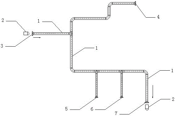 A method of pickling and purging hydraulic pipelines