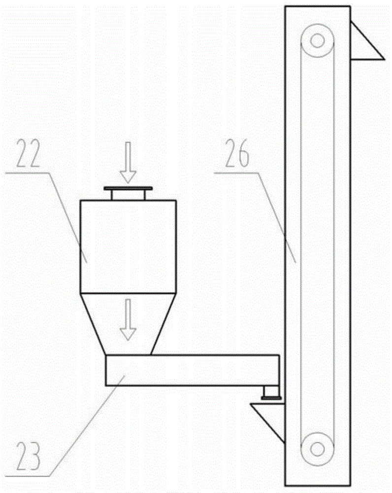 Horizontal circulating fluidized bed boiler with bed material out circulation function