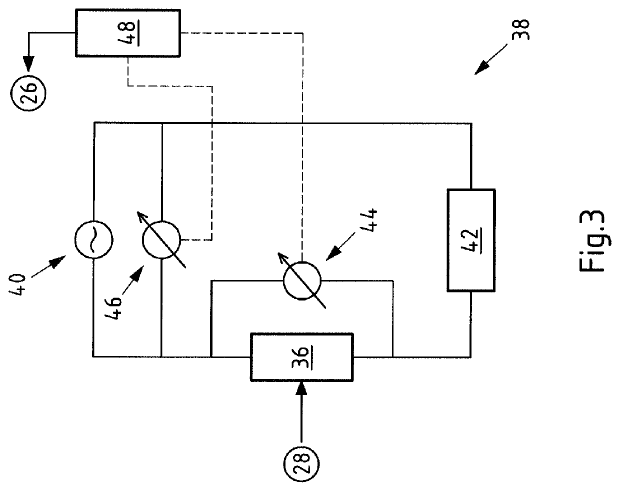 Measuring transducer for electric vehicles and a method of operating a measuring transducer