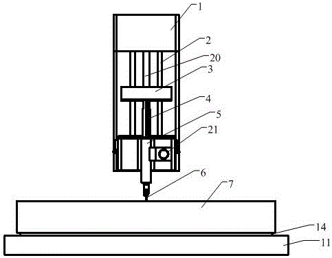 A device for generating controllable waveform micro-nano fibers