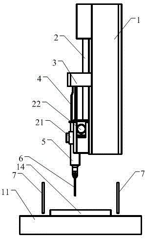 A device for generating controllable waveform micro-nano fibers