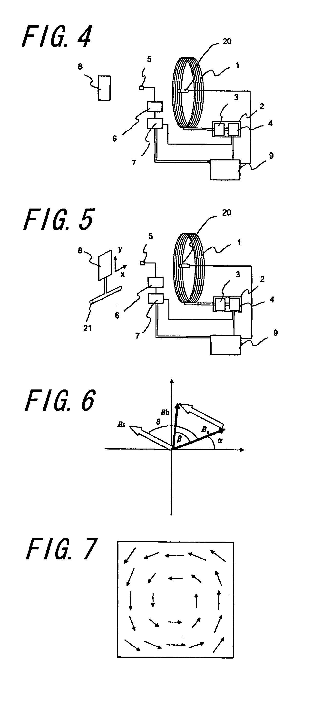Device for measuring magnetic impedance
