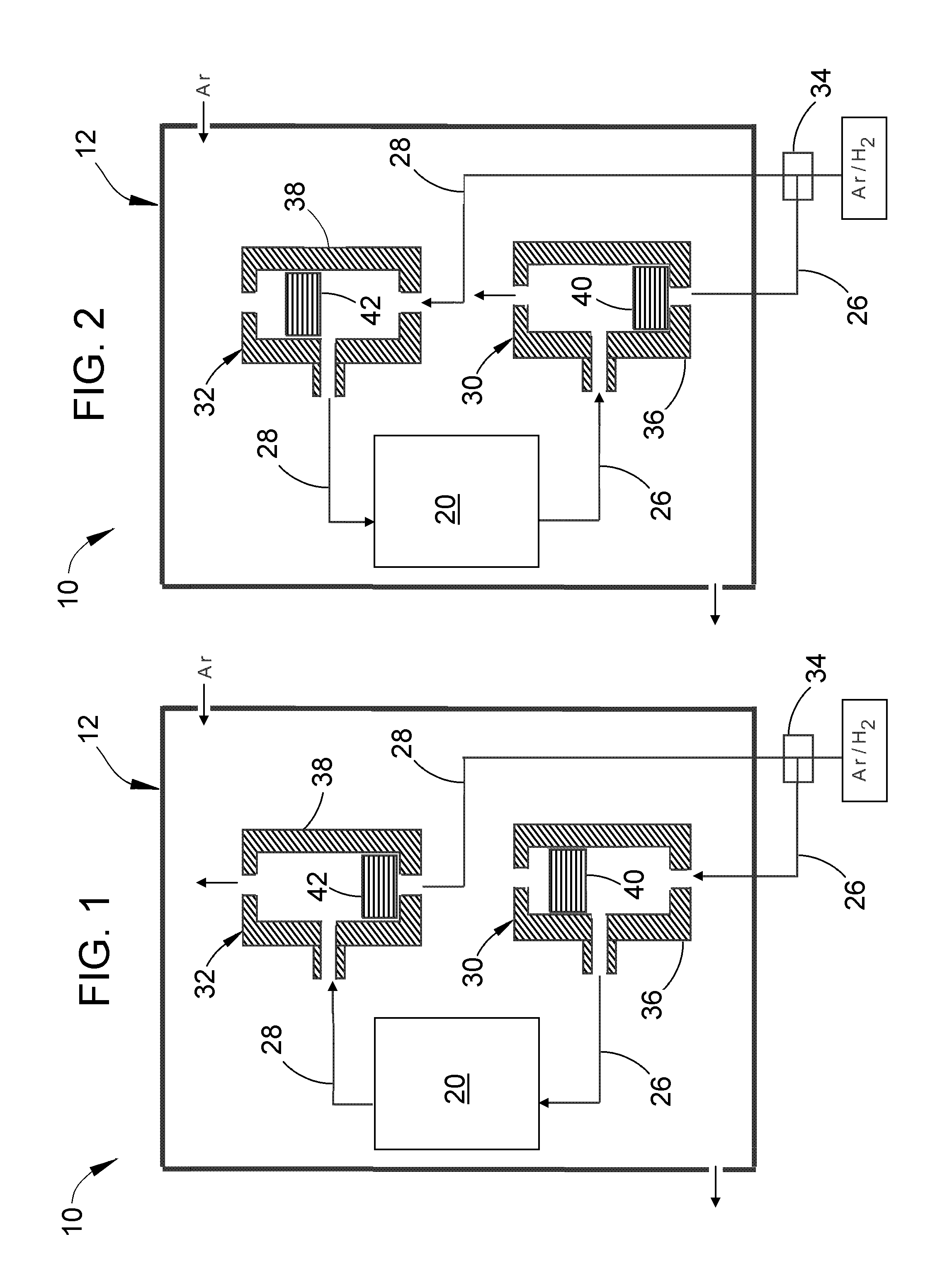 Method and apparatus for controlling diffusion coating of internal passages