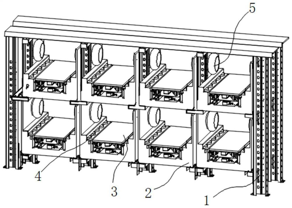 Computer case damping protection base convenient to transfer and transport