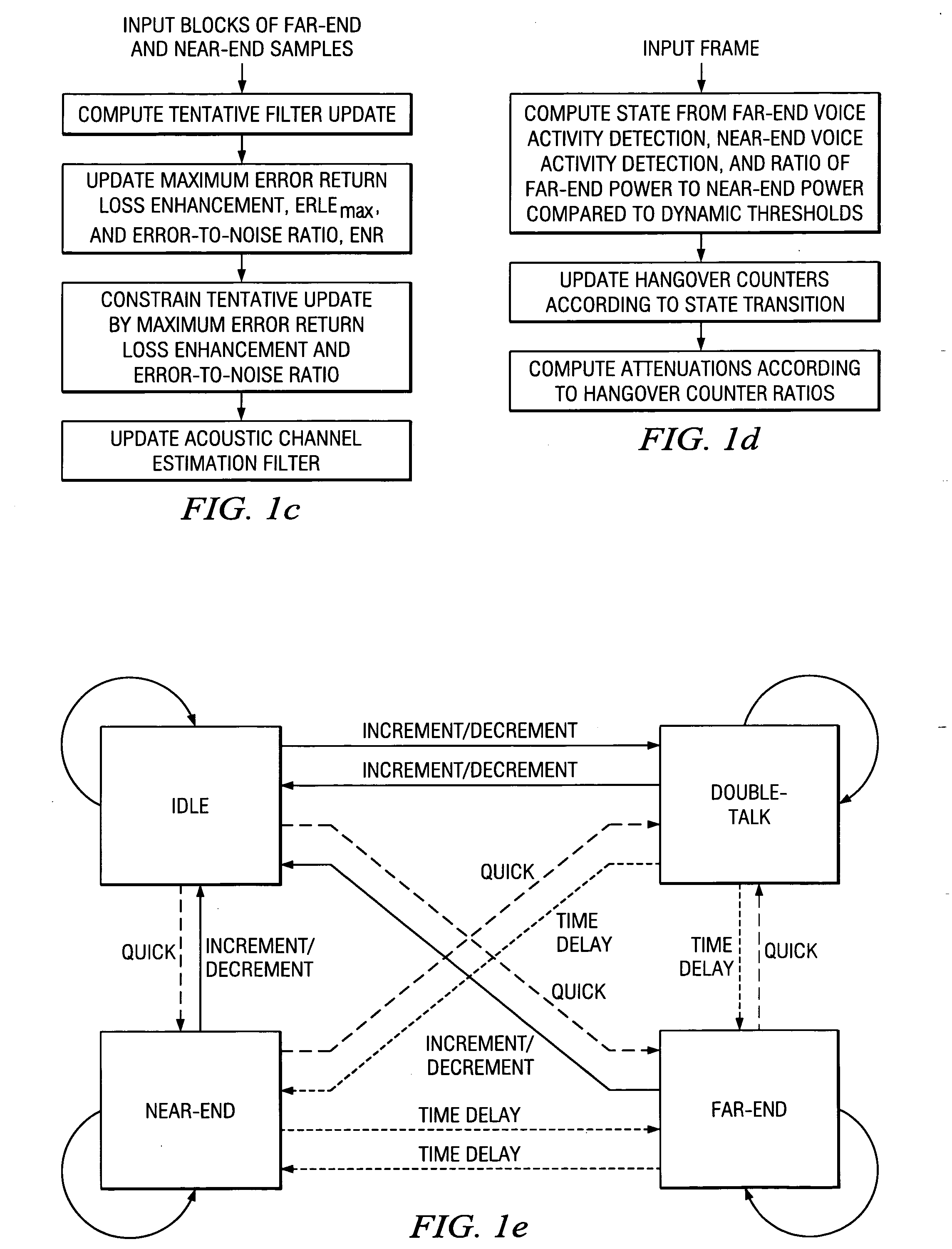 Acoustic echo devices and methods