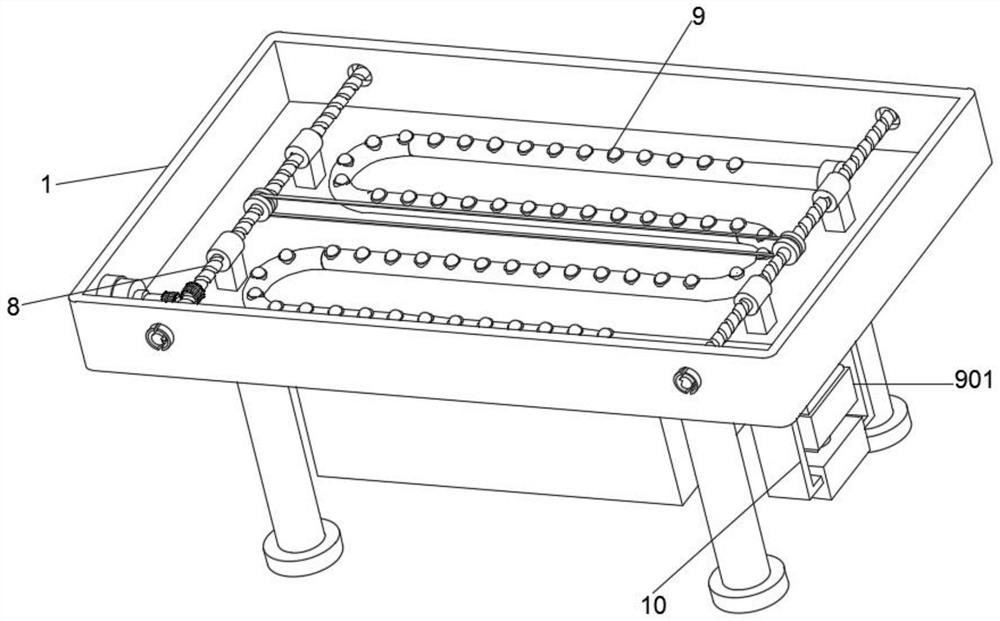 Intelligent traditional Chinese medicine physiotherapy bed