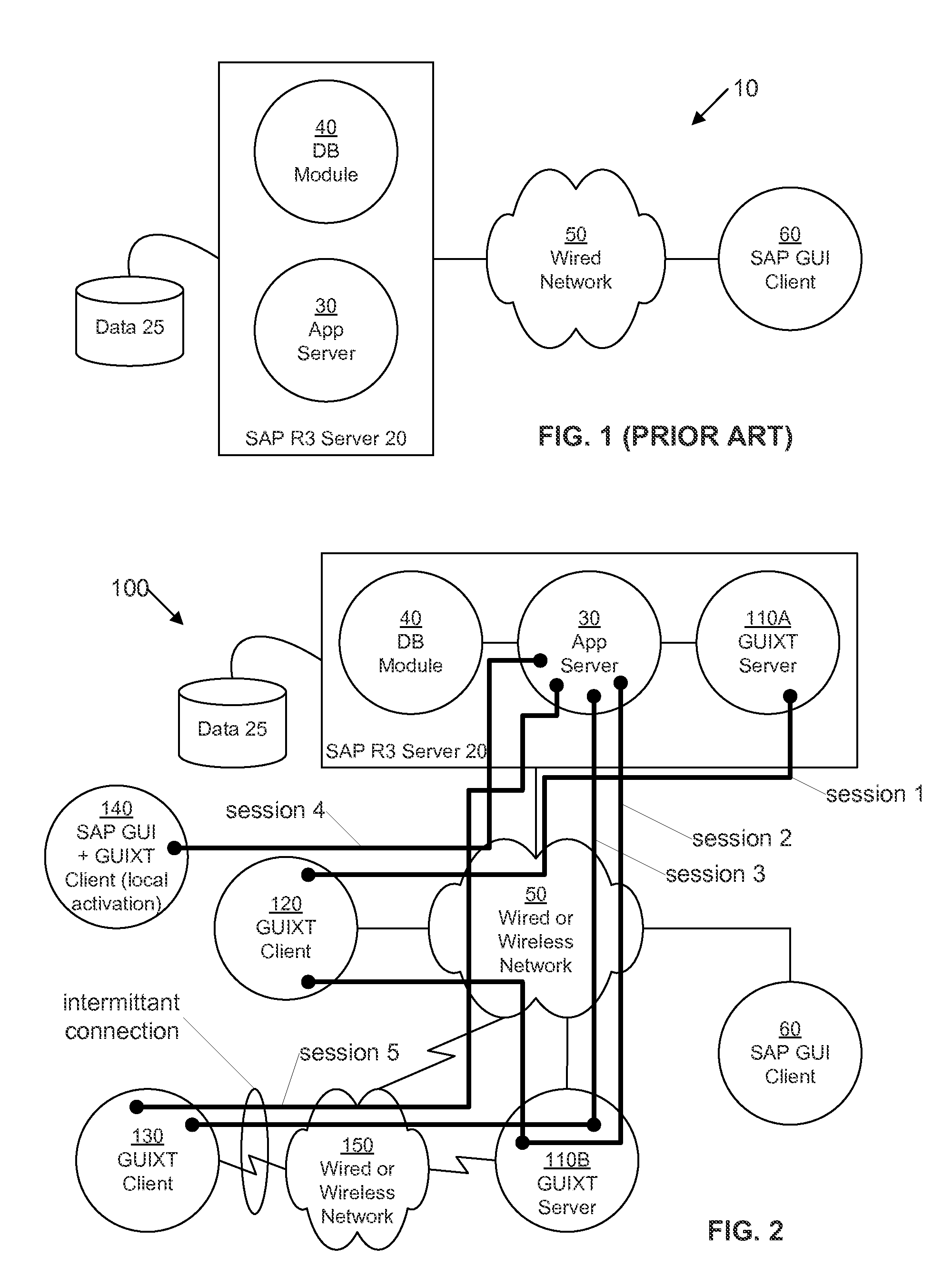 System and method for improved sap communications
