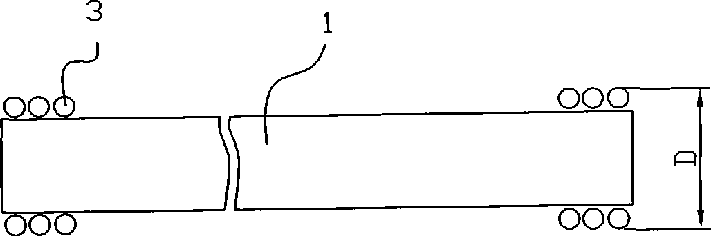 Anti-collision method for pipe body movement, transmission and collecting processes