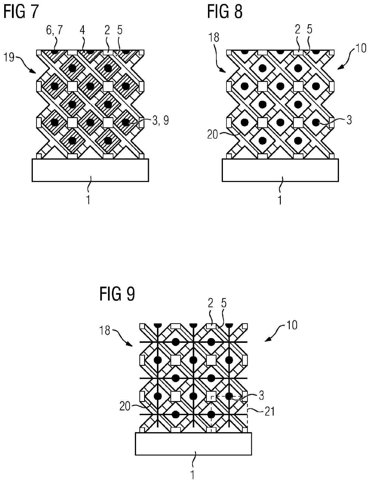 Method for producing a vibration-damping structure combination for damping vibrations of movable masse