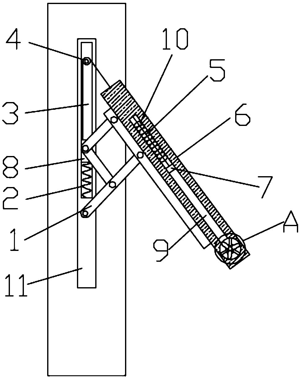 A suspension window capable of prevent crosswind from opening and close