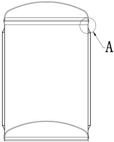 A high toughness enamel coating resistant to high temperature hot water corrosion