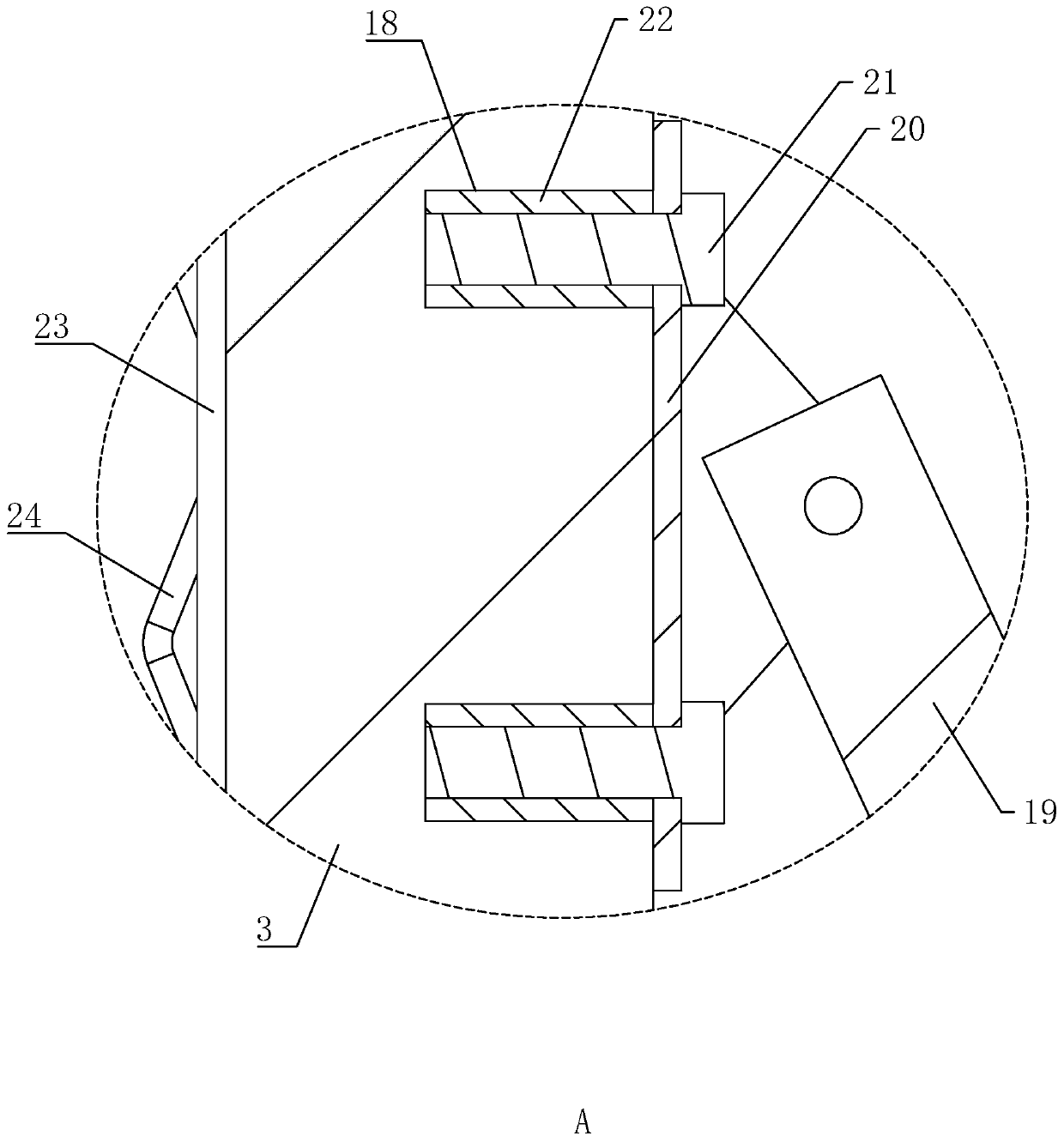 Superimposed slab shear wall structure