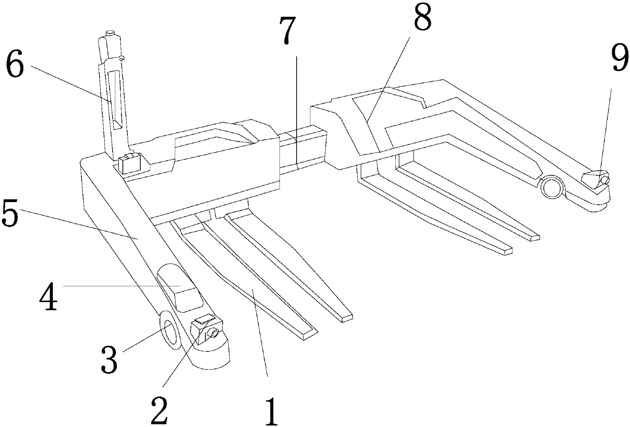 Intelligent obstacle avoiding and carrying device with monitoring device