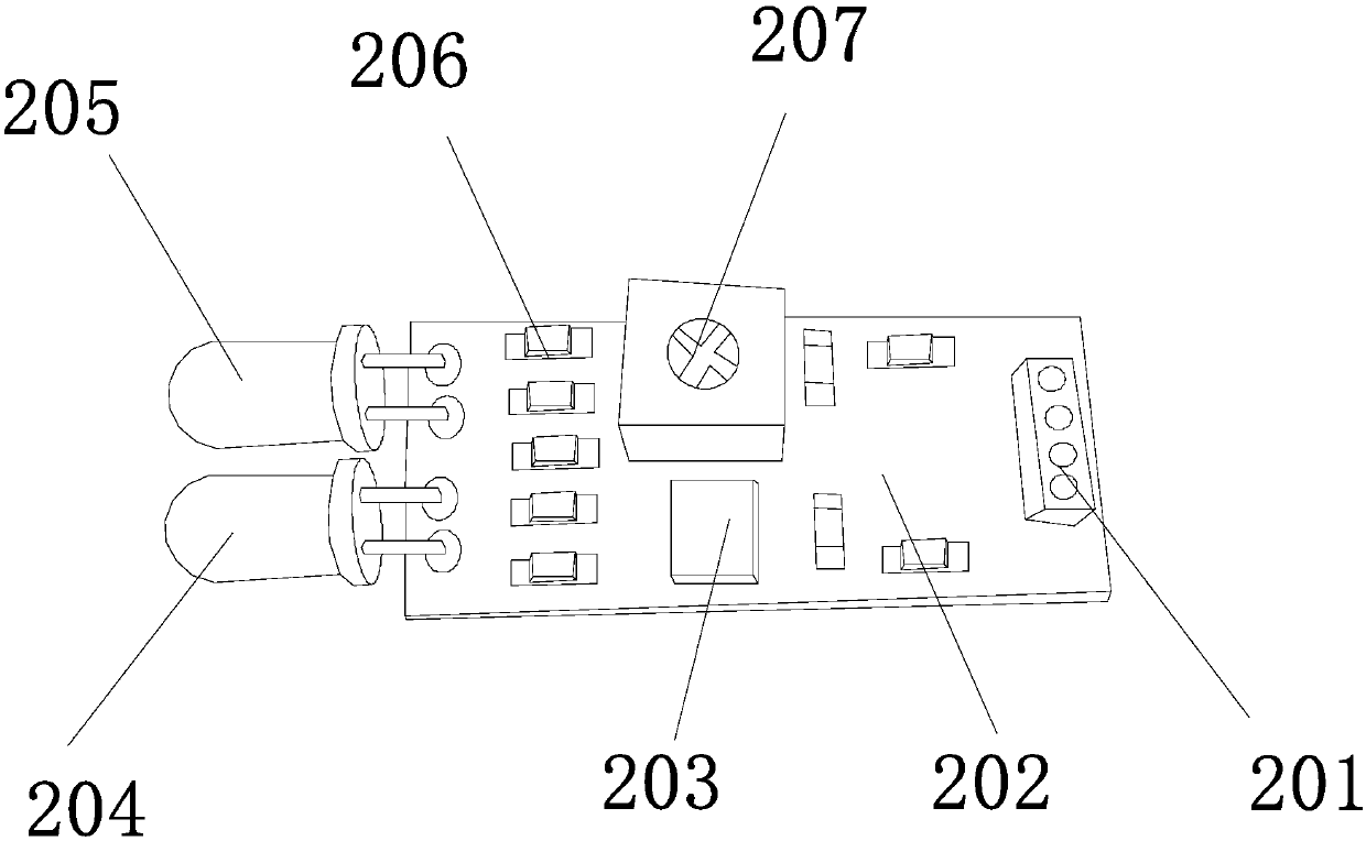 Intelligent obstacle avoiding and carrying device with monitoring device