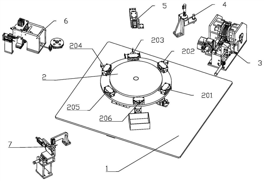 Paper pasting device and method of protective tube paper pasting forming machine