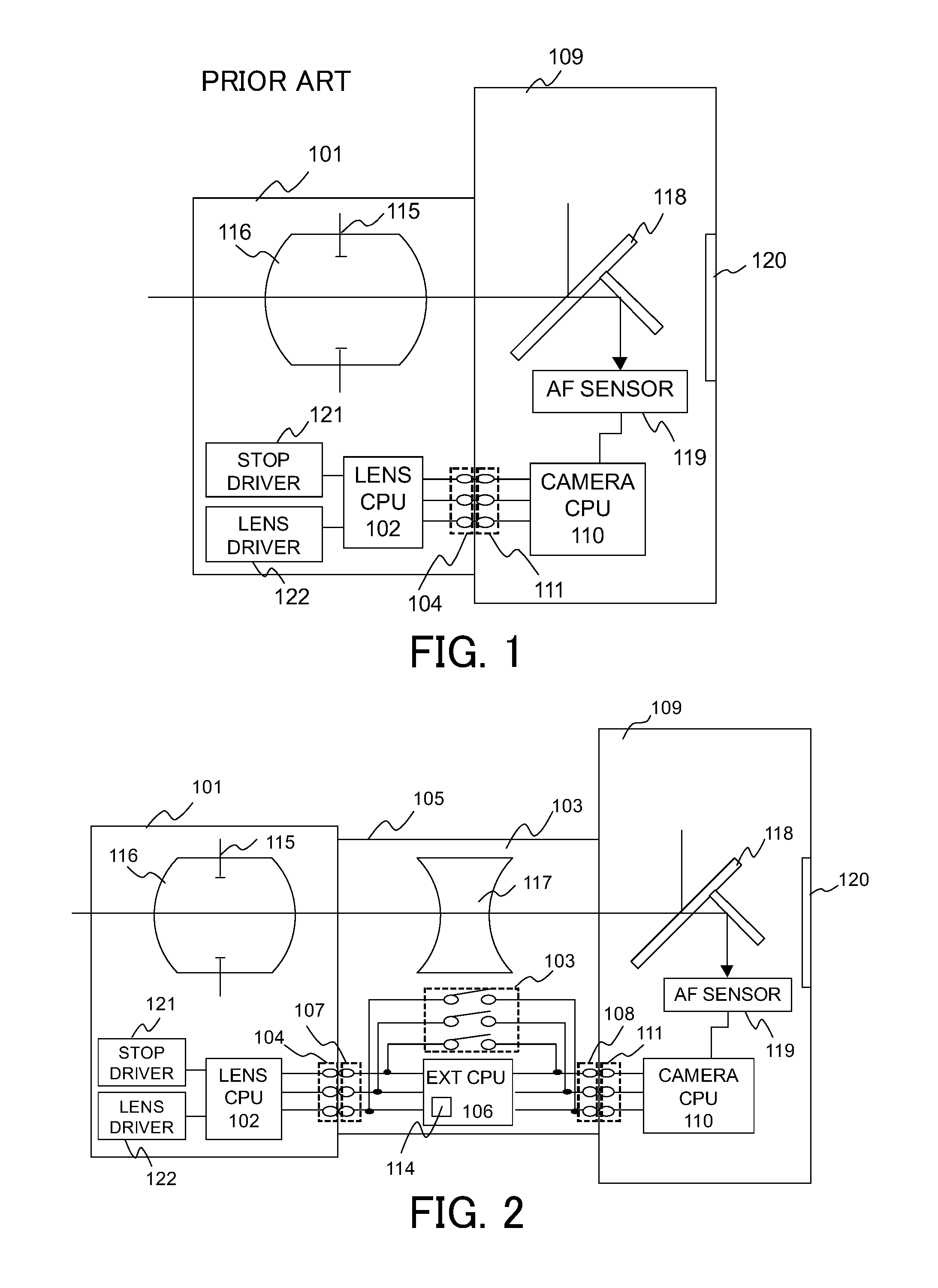 Intermediate accessory for camera system, and camera system using the same