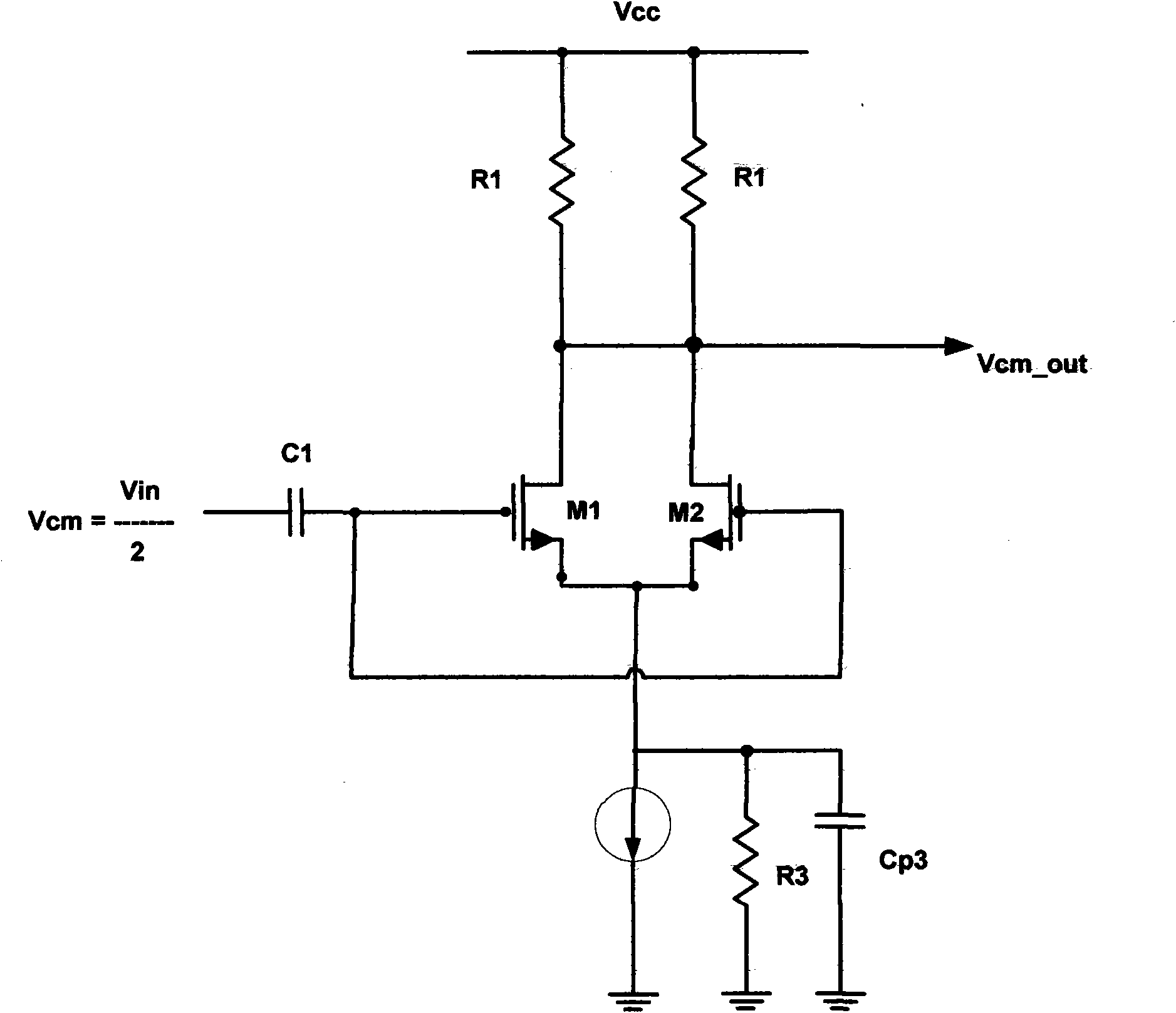 High-accuracy complementary metal oxide semiconductor (CMOS) single-end-input to differential-output converter