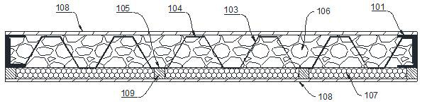 Low-layer assembly type profiled steel sheet light-concrete composite wallboard, connecting structure and construction method