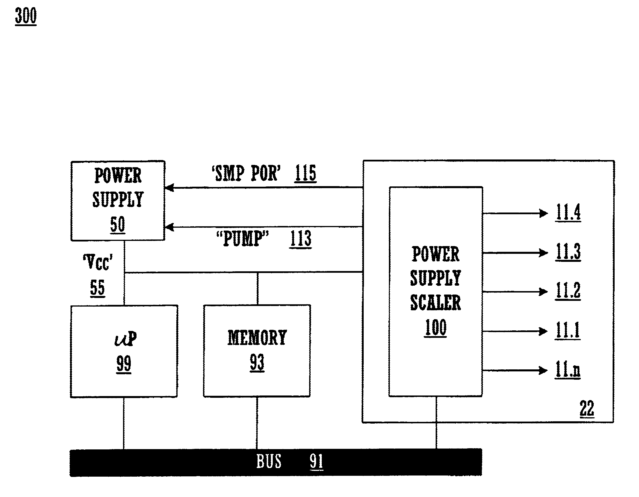 Power on reset circuit for a microcontroller