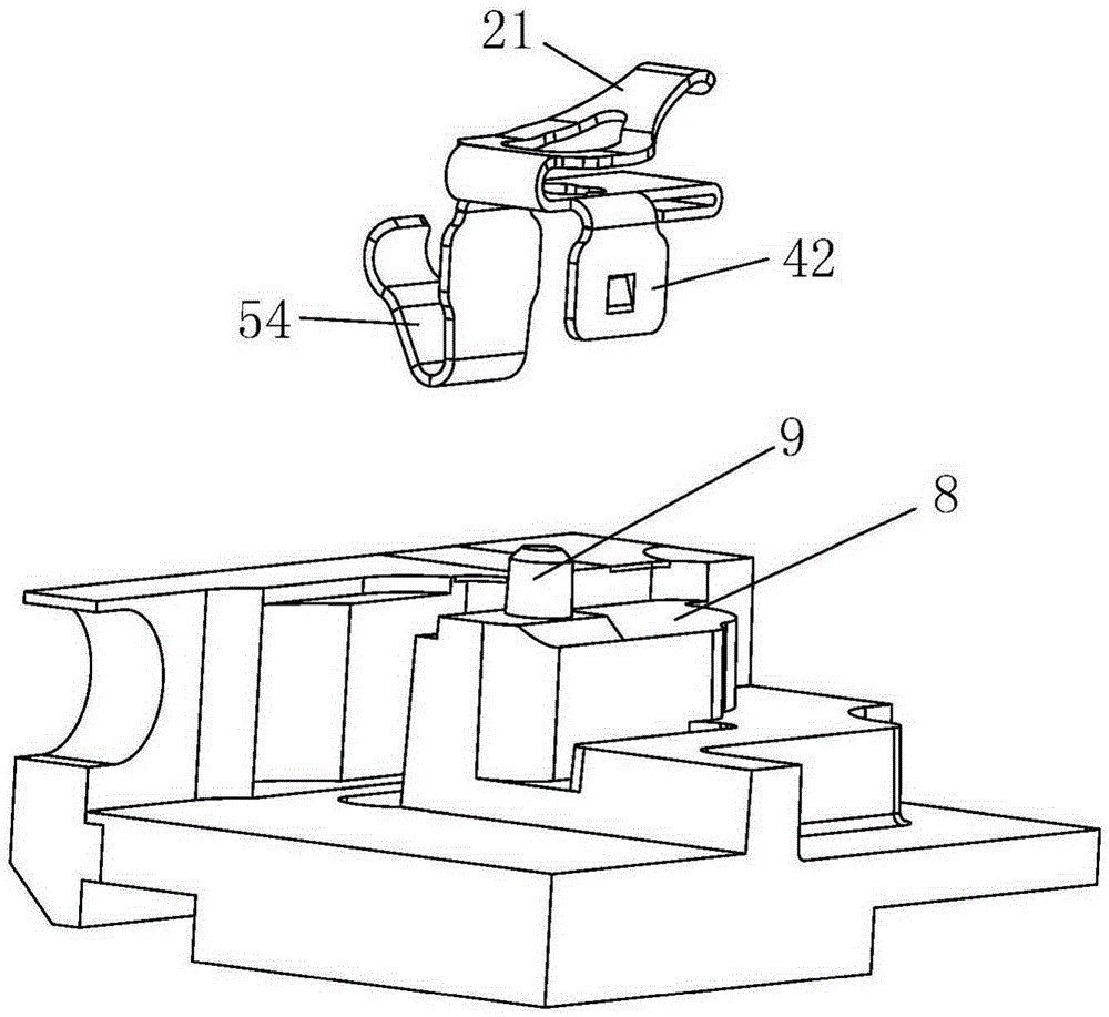 A compact two-way contact shrapnel structure