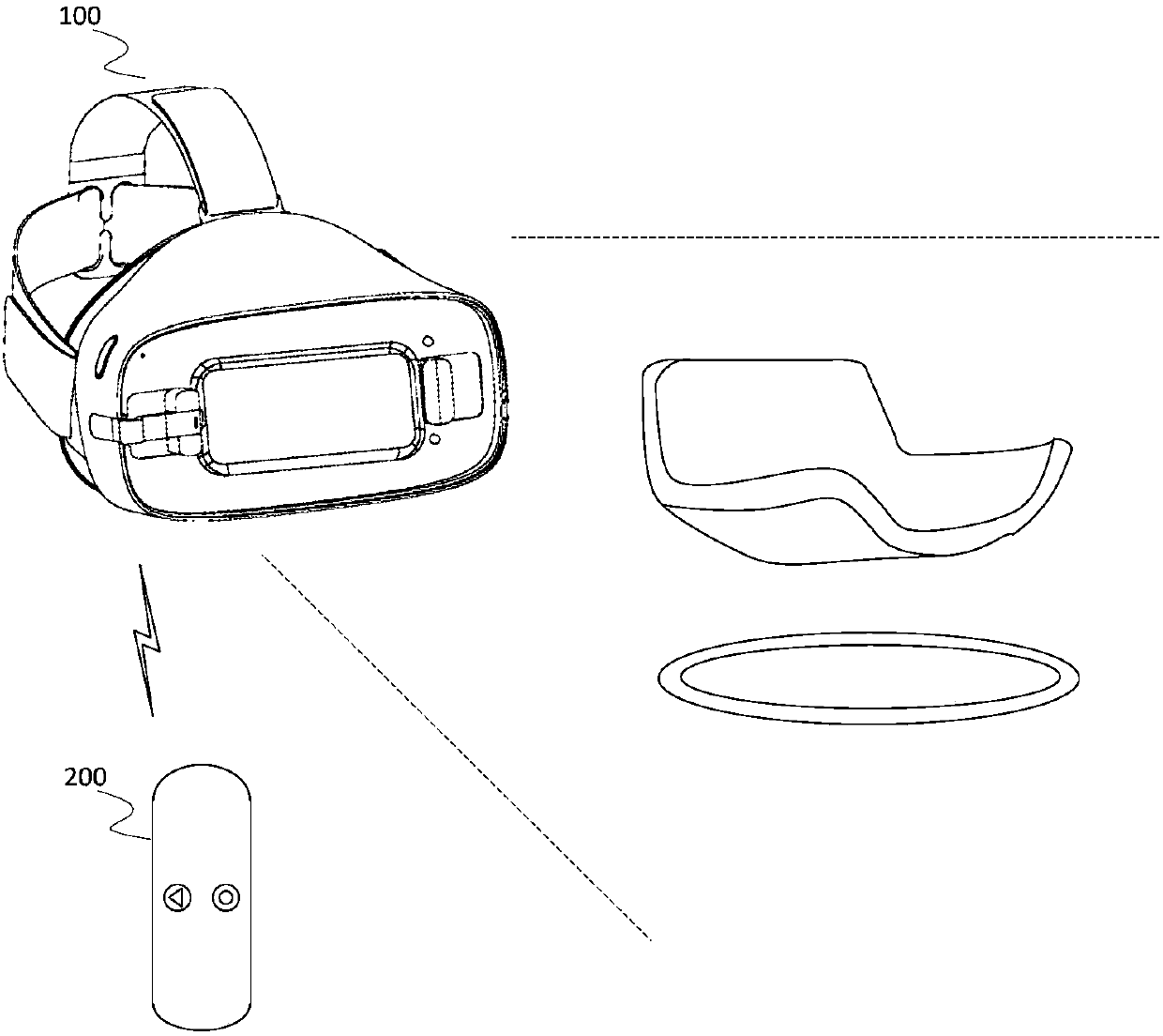 Virtual-reality (VR) interaction method, virtual-reality interaction devices and computer-readable storage medium