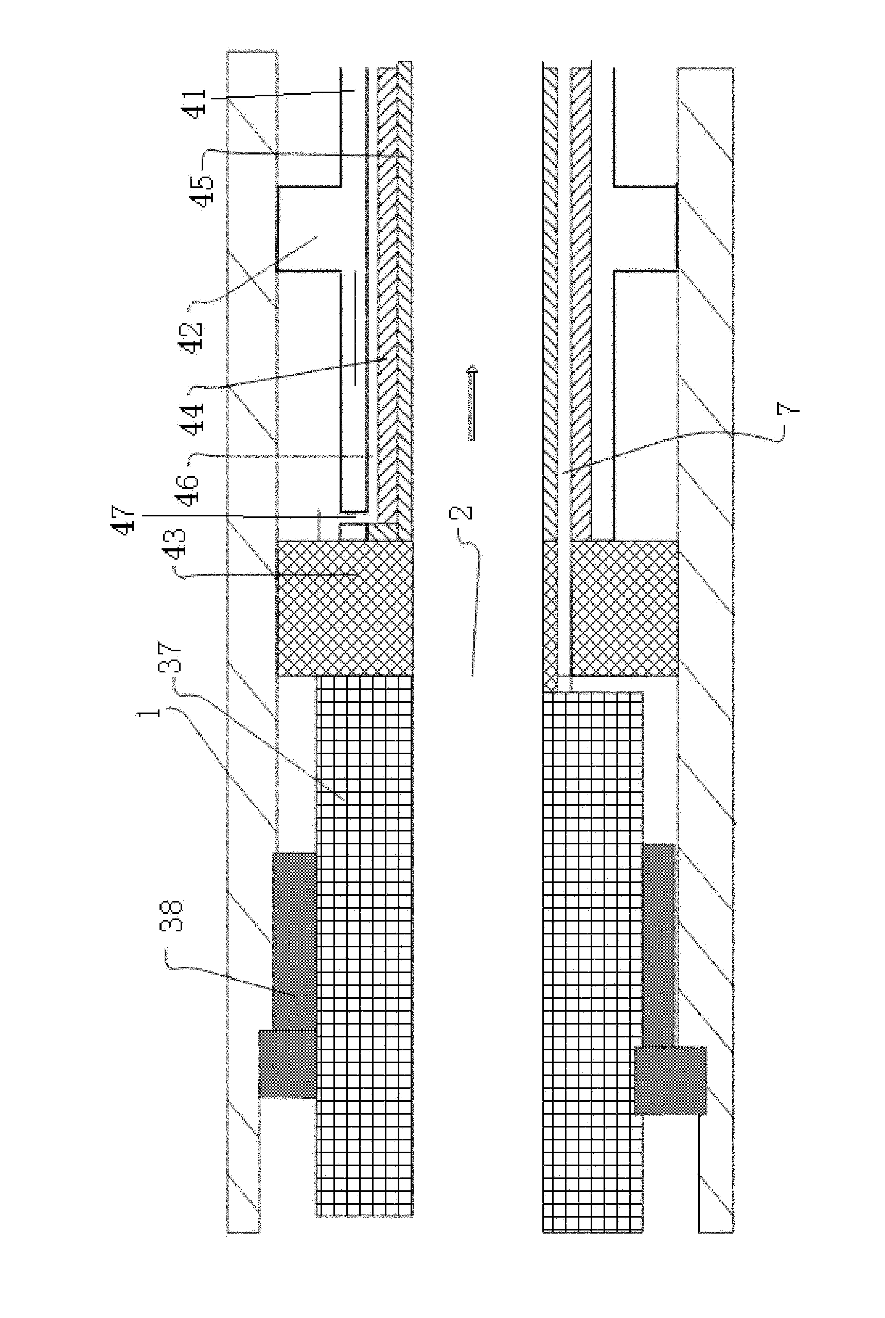 Pressure-while-drilling measuring device and measurement method thereof