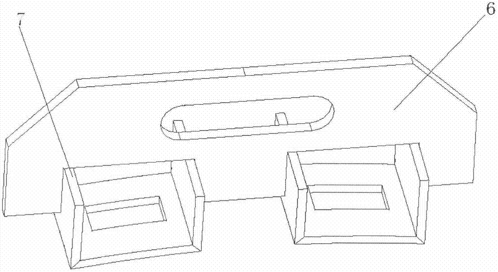 Assembling tool for flap type end enclosure