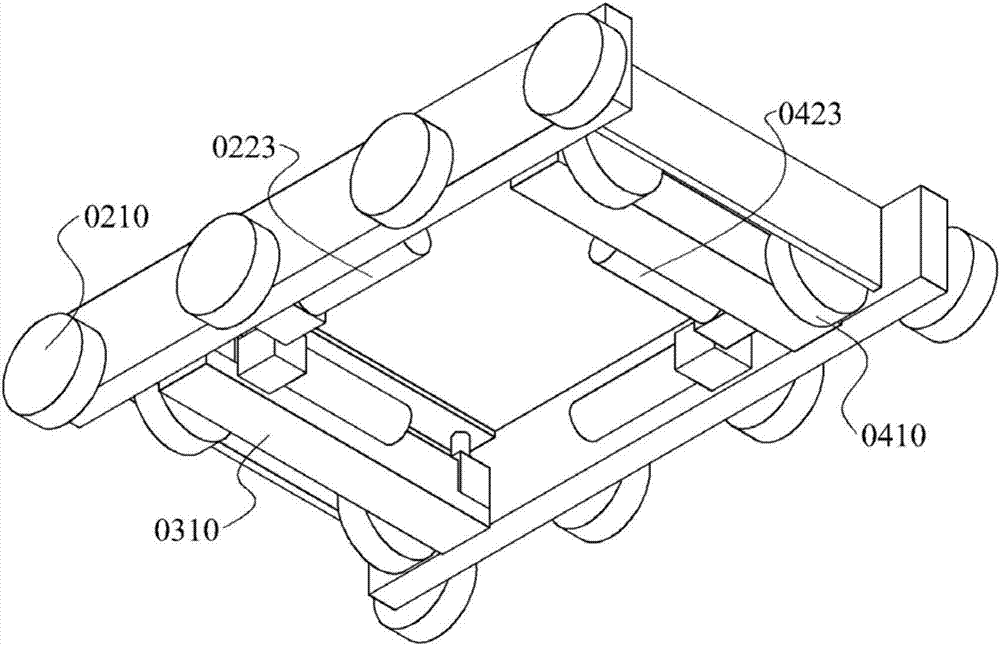 Telescoping wheel type chassis