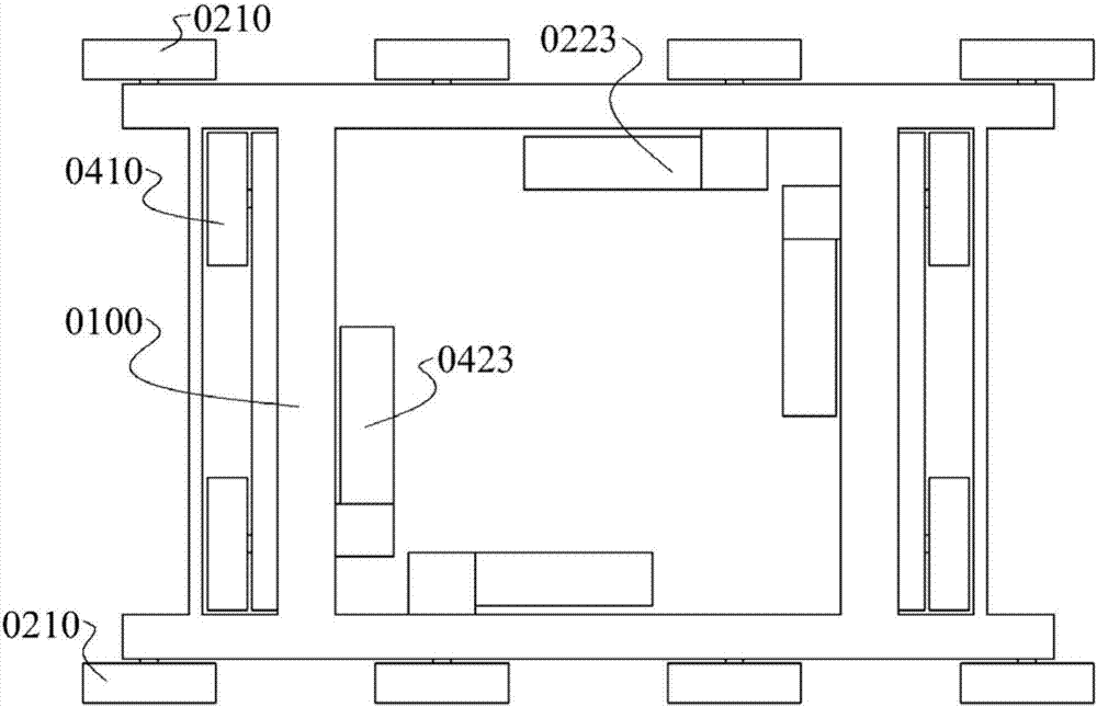 Telescoping wheel type chassis