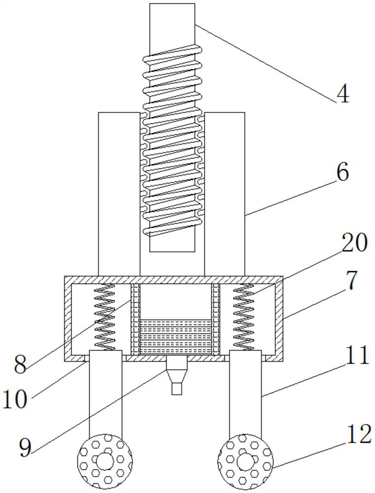 Circular textile flattening device with humidifying function