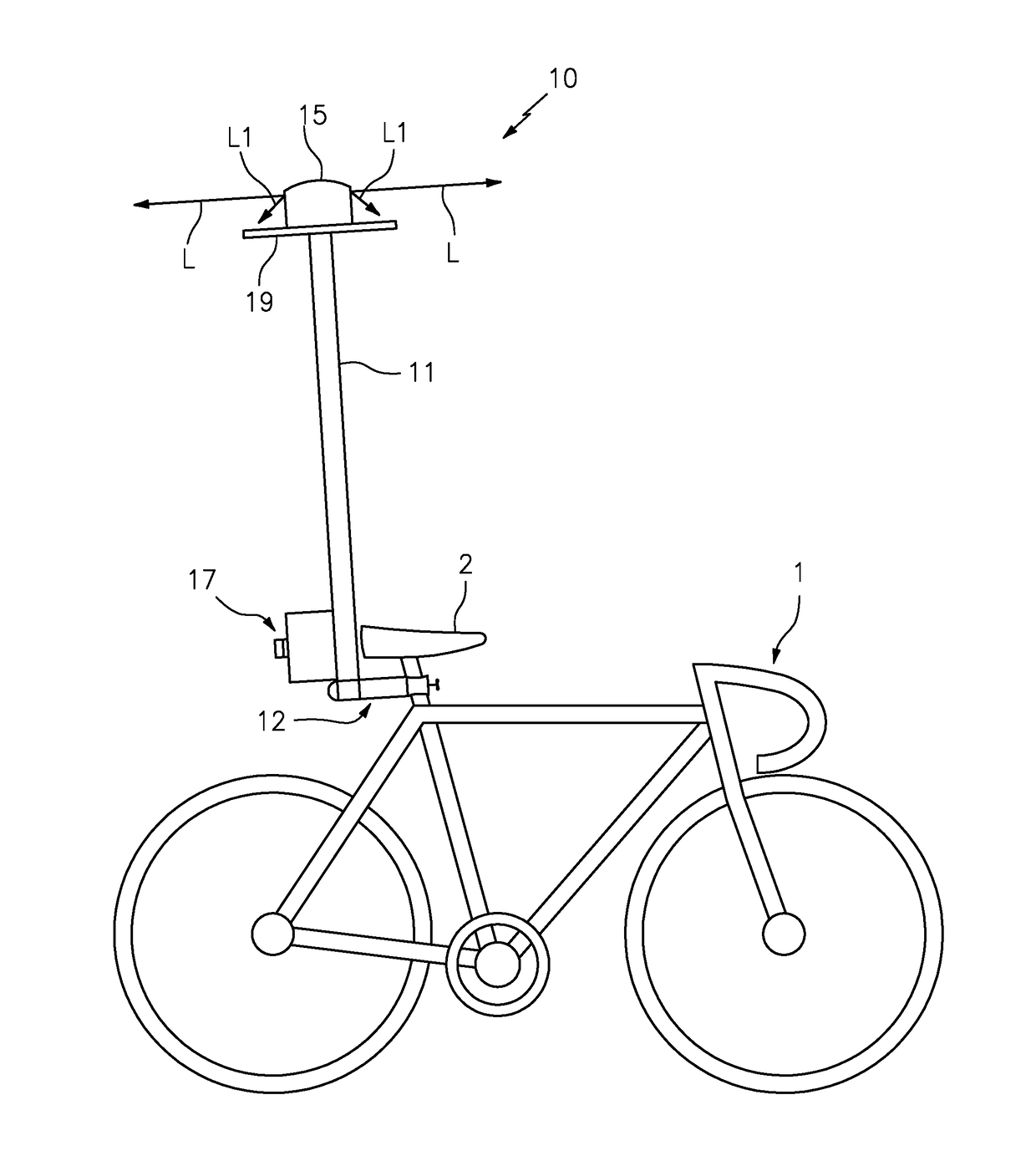 Bicycle safety device
