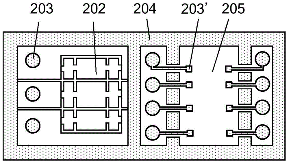 Novel packaging method of MEMS (Micro-electromechanical Systems) structure and processing circuit integrated system