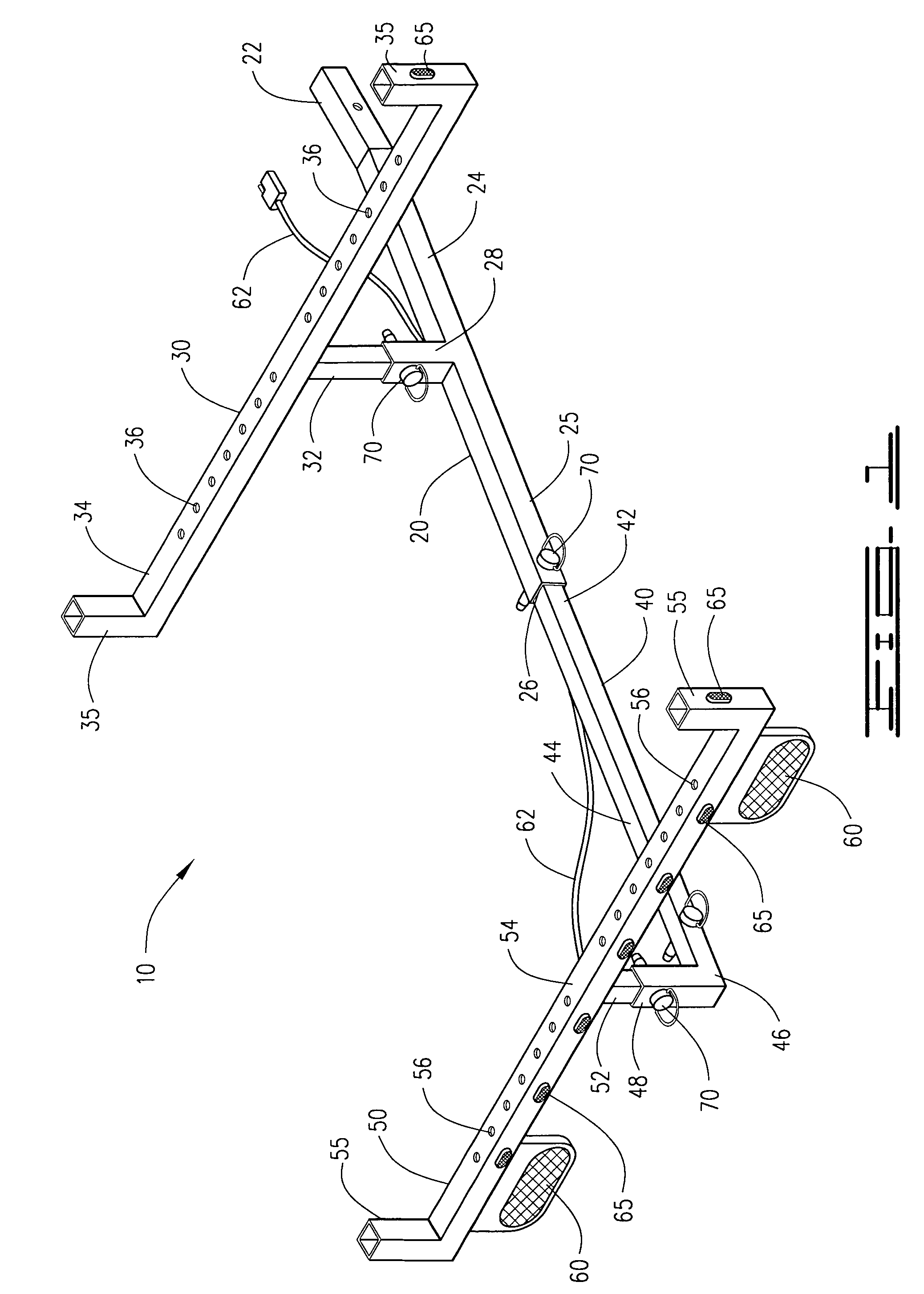 Vehicle cargo bed extension device