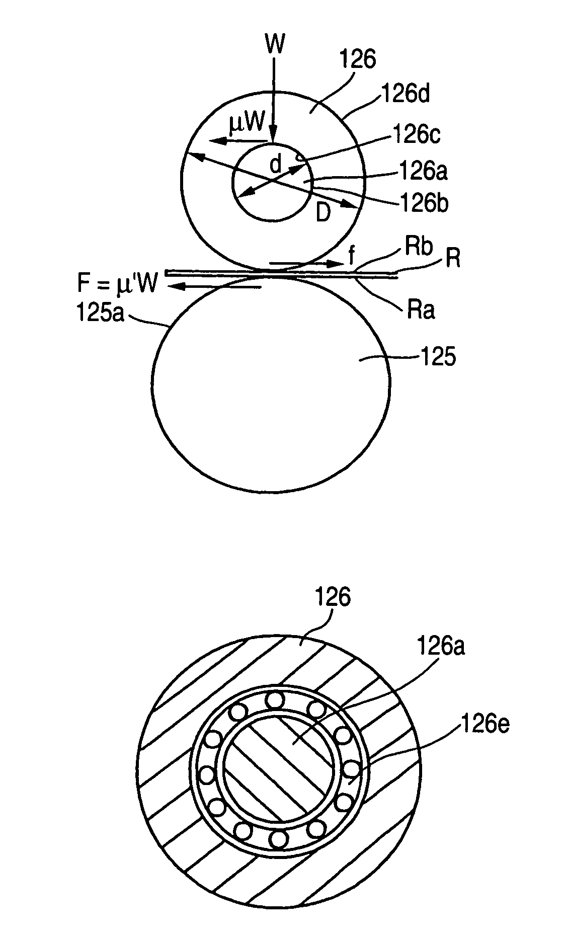 Medium transporting device and recording apparatus incorporating the same