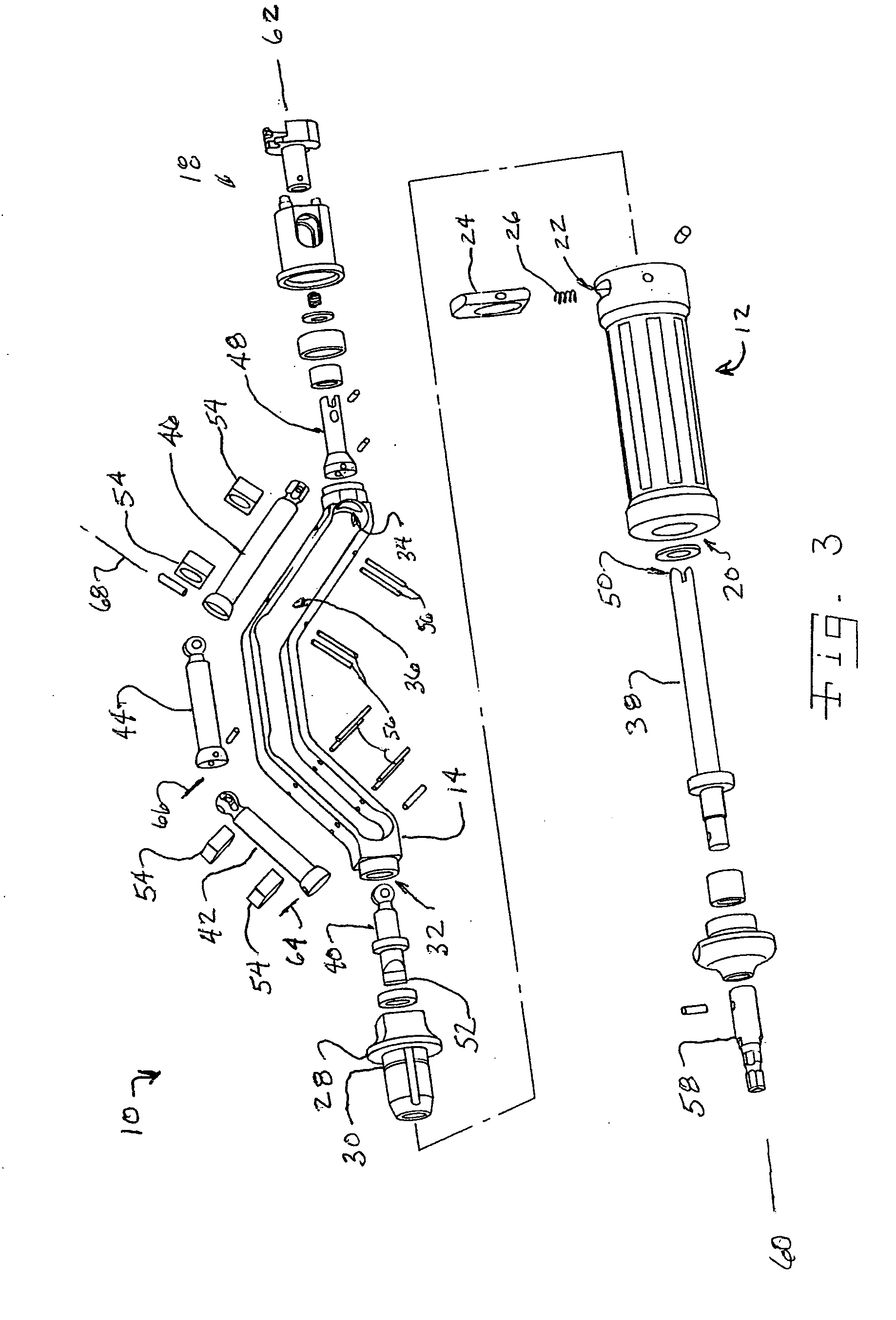 Minimally invasive surgical driver