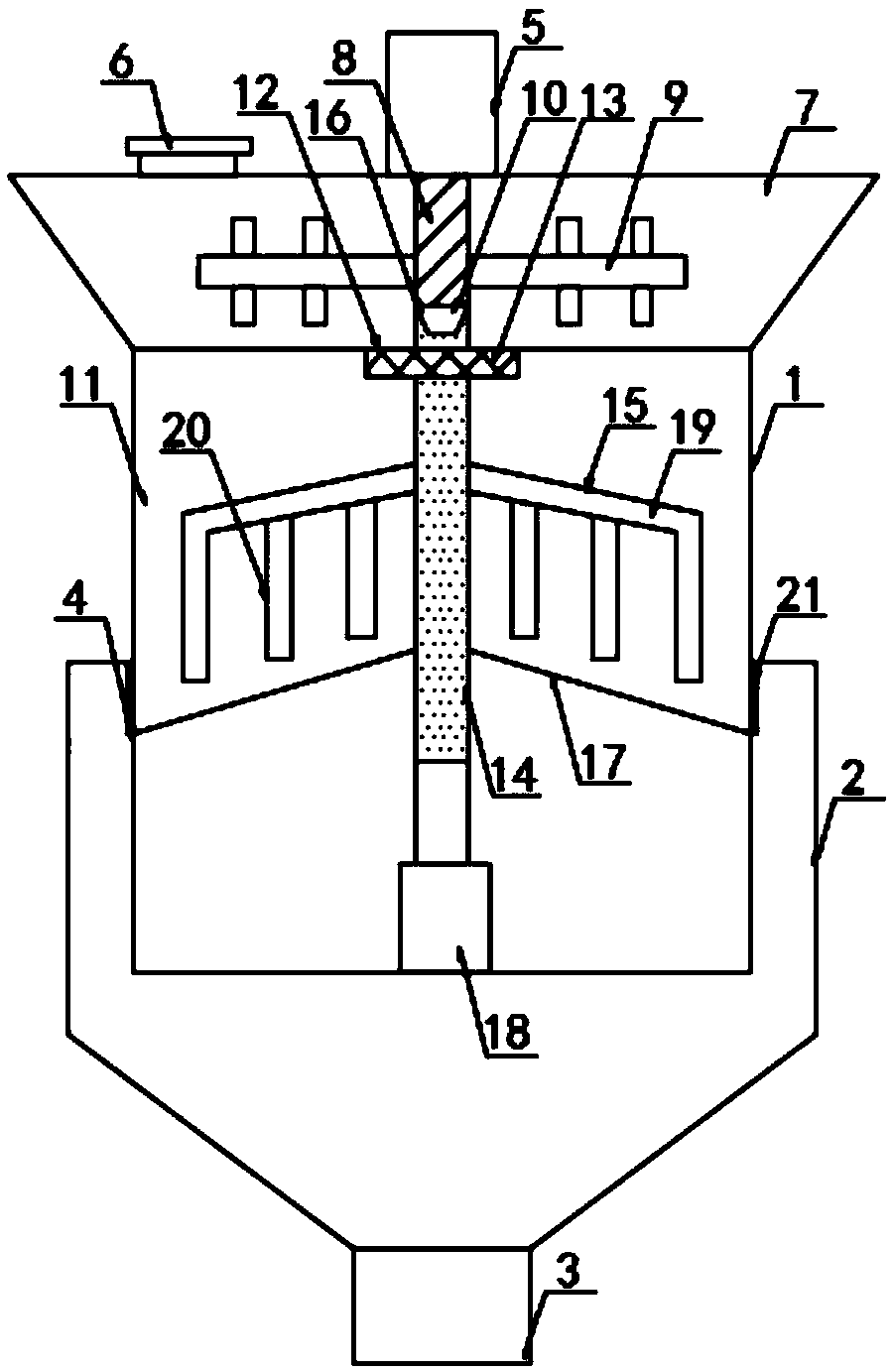 Compound feed machining and feeding mechanism