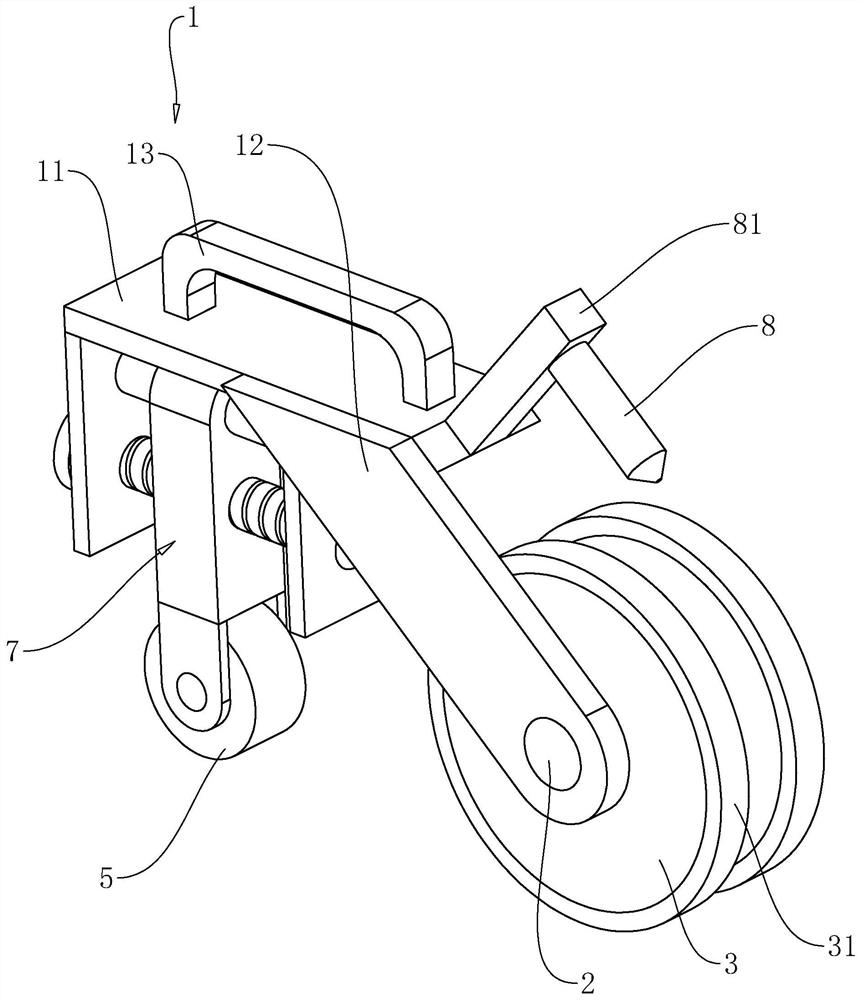 Laying device and method for stone-like coating wall surface diving joint tape