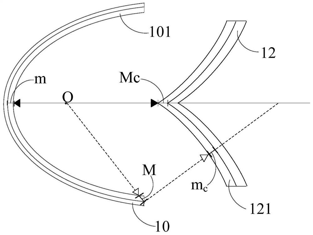 Light source heat insulation structure