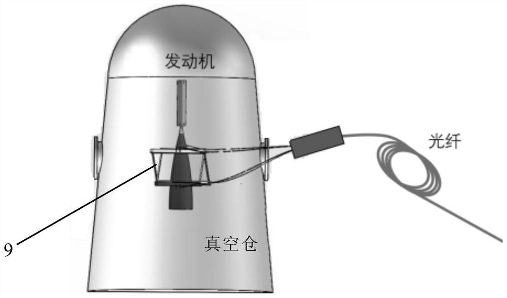 Engine plume field speed and temperature synchronous measurement system