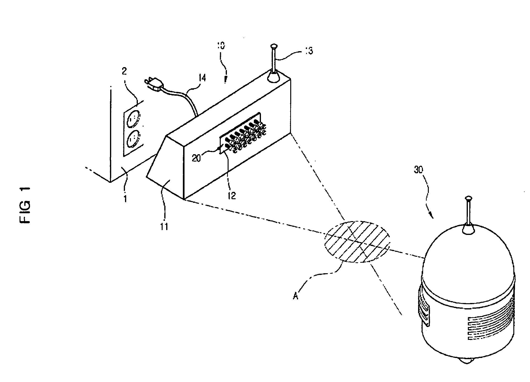 Charging apparatus used with a mobile robot