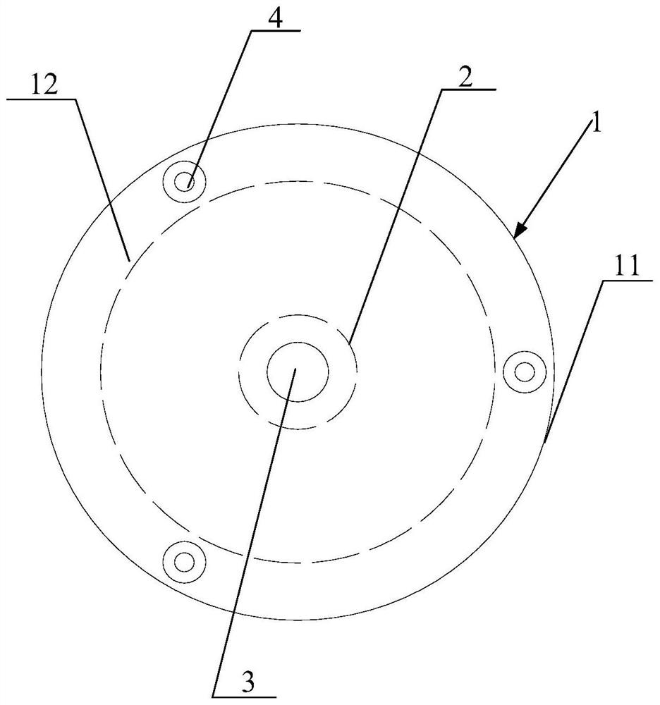 Chalcogenide glass aspheric lens machining tool and installation method thereof