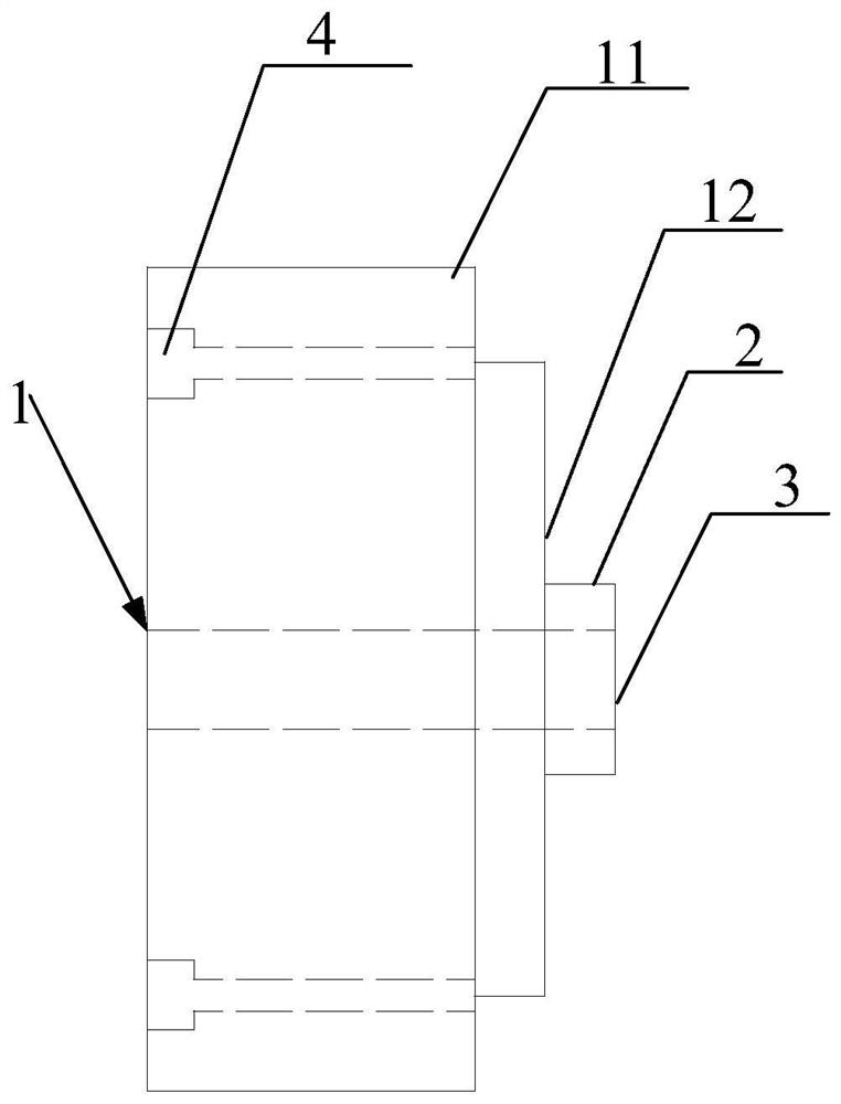 Chalcogenide glass aspheric lens machining tool and installation method thereof