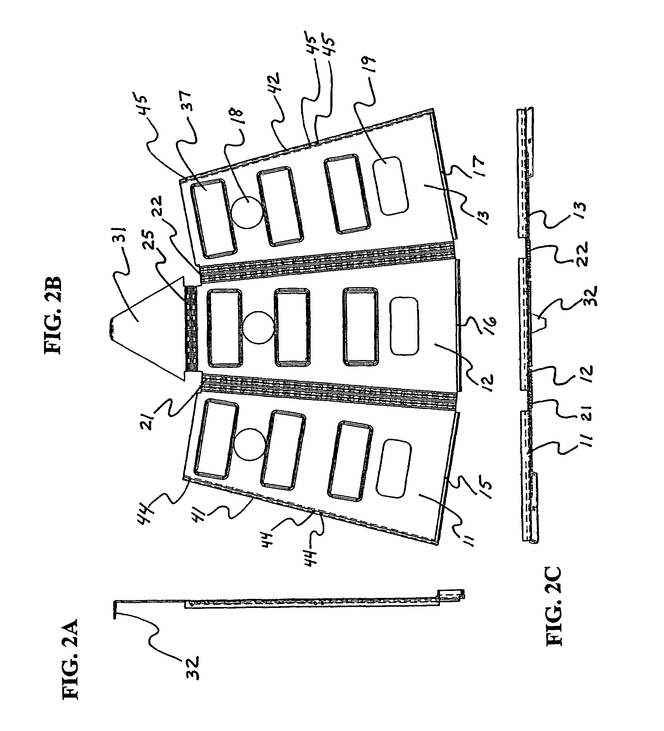 Collapsible construction barrier